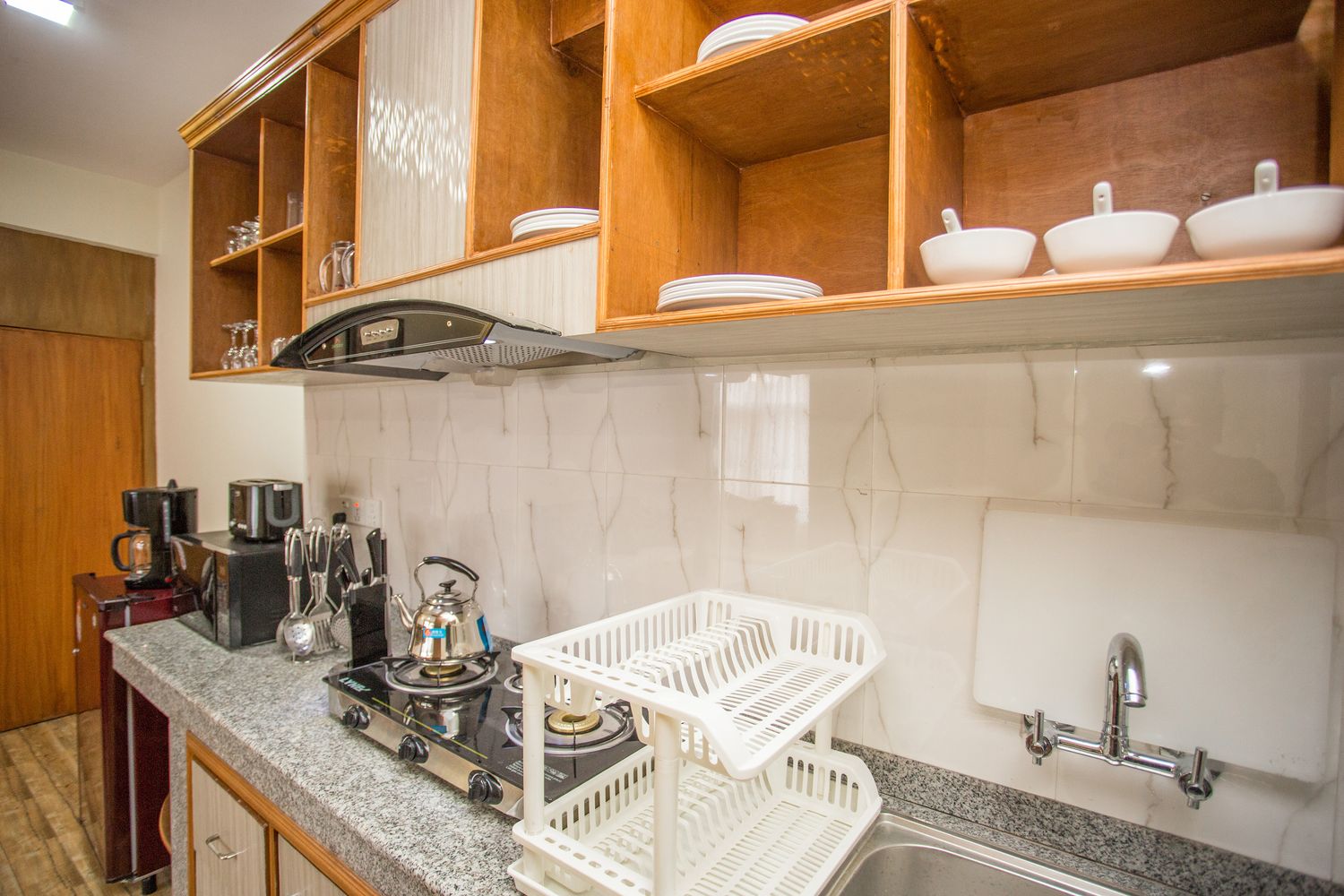 Ama Dablam Suite — fully equipped kitchen