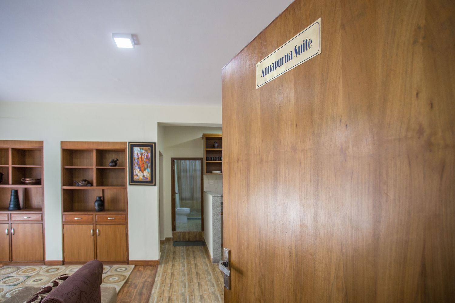 Annapurna Suite — your private entrance &mdash; the annapurna suite