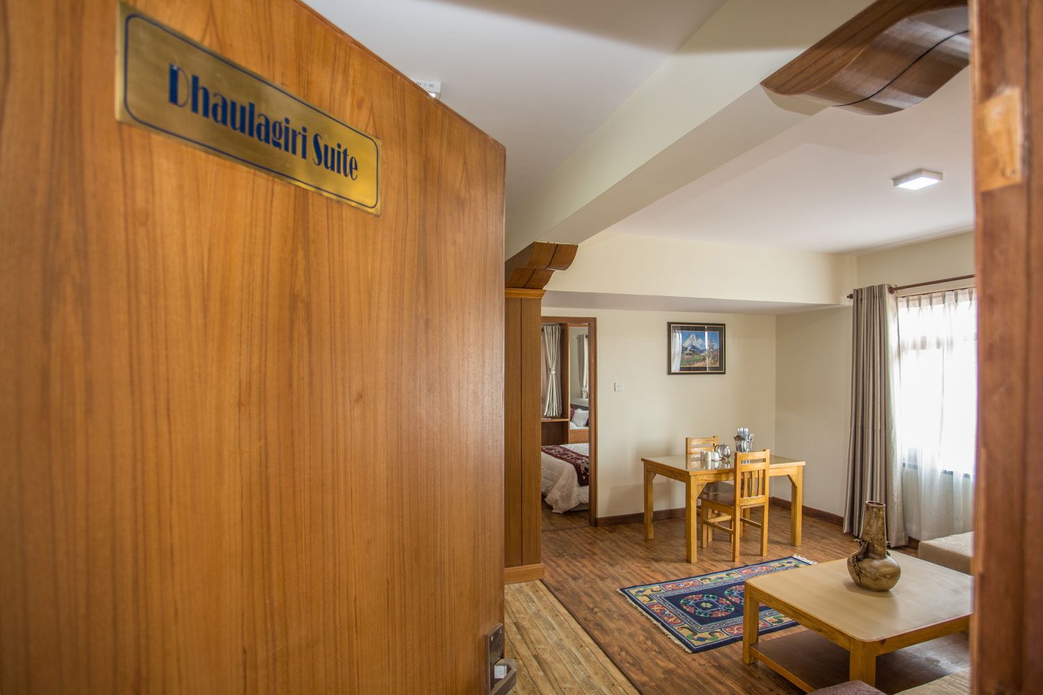 Dhaulagiri Suite — your private entrance &mdash; the dhaulagiri suite