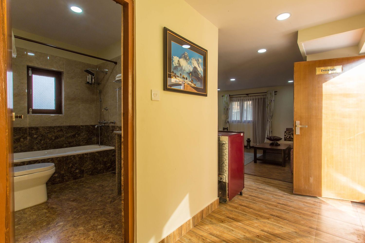 Everest Suite — your private entrance — the everest suite
